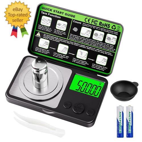 Digital milligram scale 50g - digital,