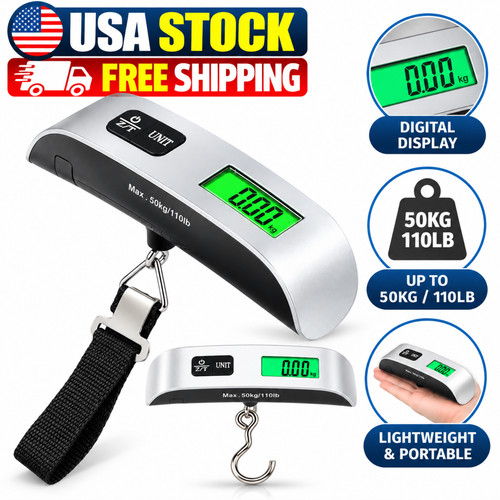 New luggage scale 110lb - new, 50kg