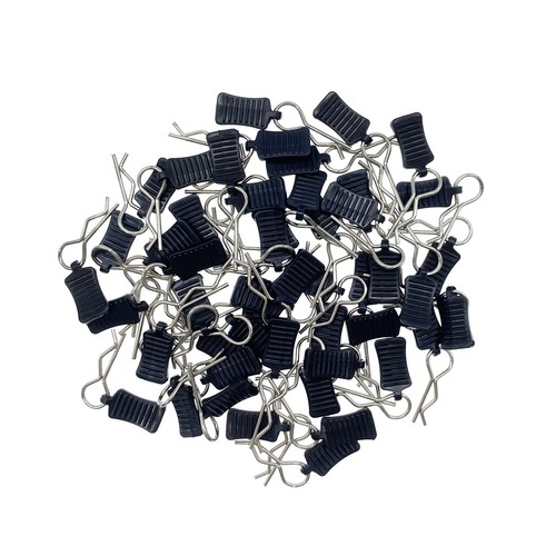 50pcs body clips with - 50pcs,